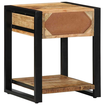 Sidebord Tre 40x40x50 cm grovt heltre mango