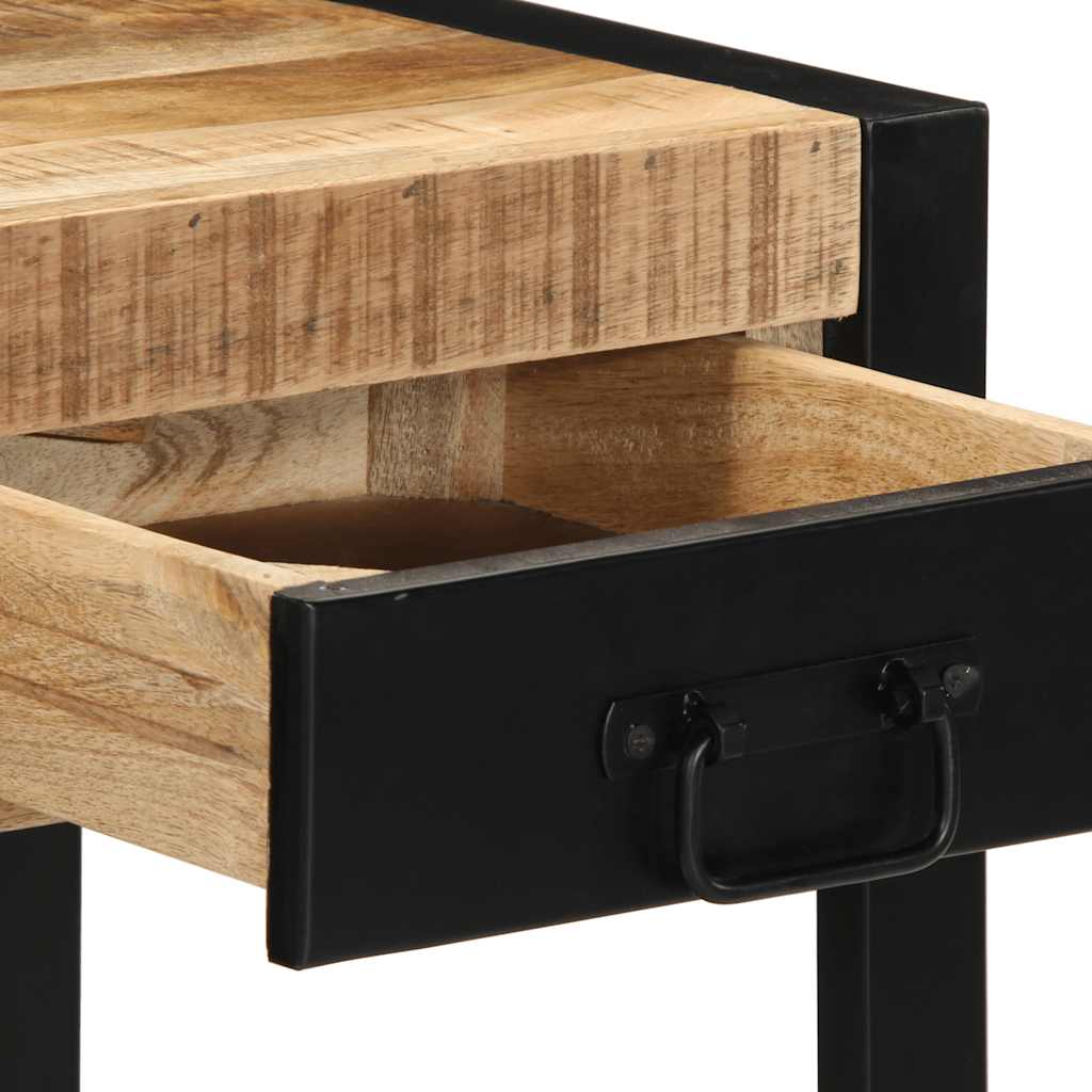 Sidebord Tre 40x40x50 cm grovt heltre mango