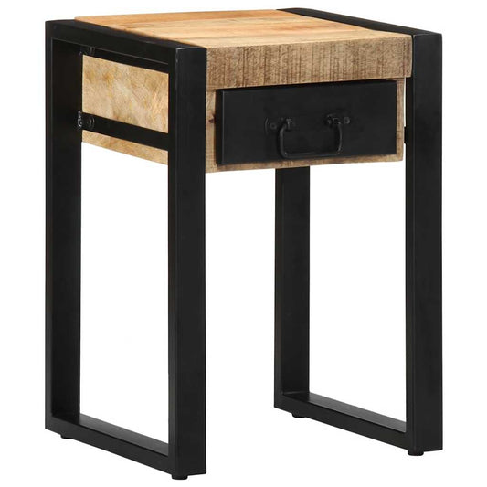 Sidebord Tre 35x35x50 cm grovt heltre mango