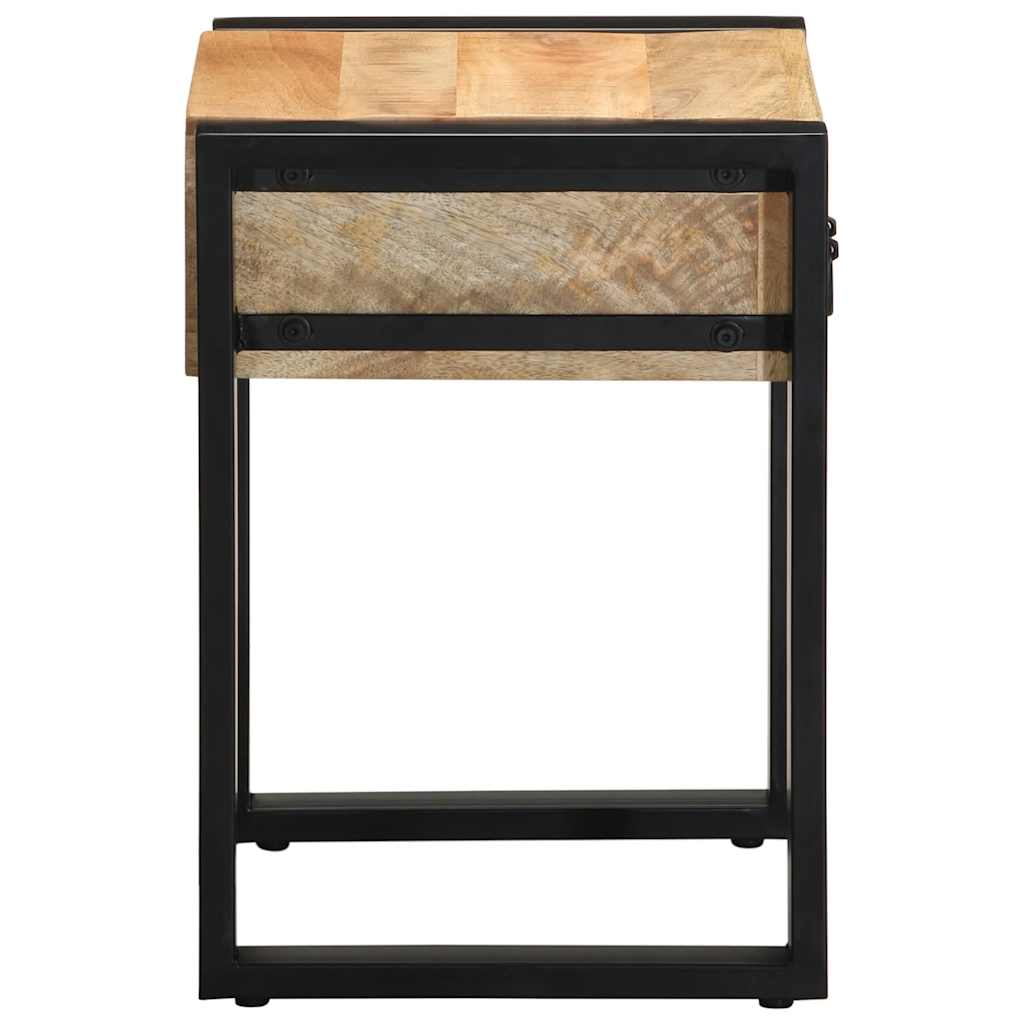 Sidebord Tre 35x35x50 cm grovt heltre mango