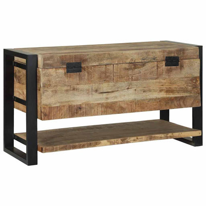 Oppbevaringskiste Brun 80 x 35 x 45 cm Massivt mangotre