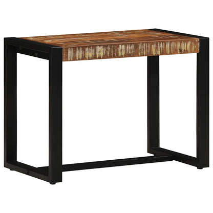 Sittebenk flerfarget 60x35x45 cm gjenvunnet heltre