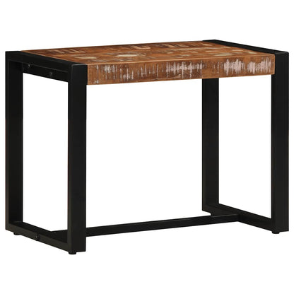 Sittebenk flerfarget 60x35x45 cm gjenvunnet heltre