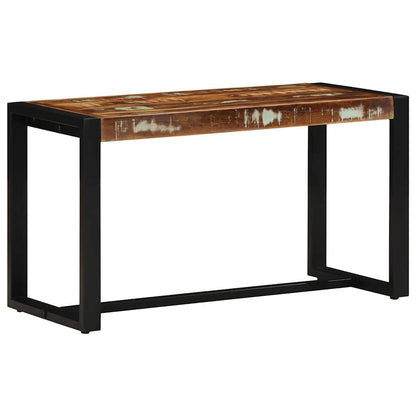 Sittebenk flerfarget 80x35x45 cm gjenvunnet heltre
