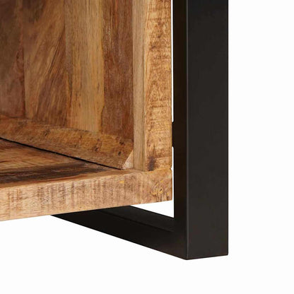 Oppbevaringsbenk Brun 80 x 35 x 40 cm Massivt mangotre