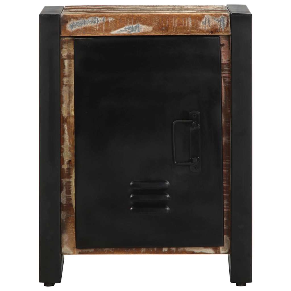 Nattbord Sengbord Tre Gjenvunnet Heltre lerfarget 40x30x51 cm