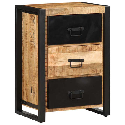 Kommode Tre 50x35x70 cm grovt heltre mangotre