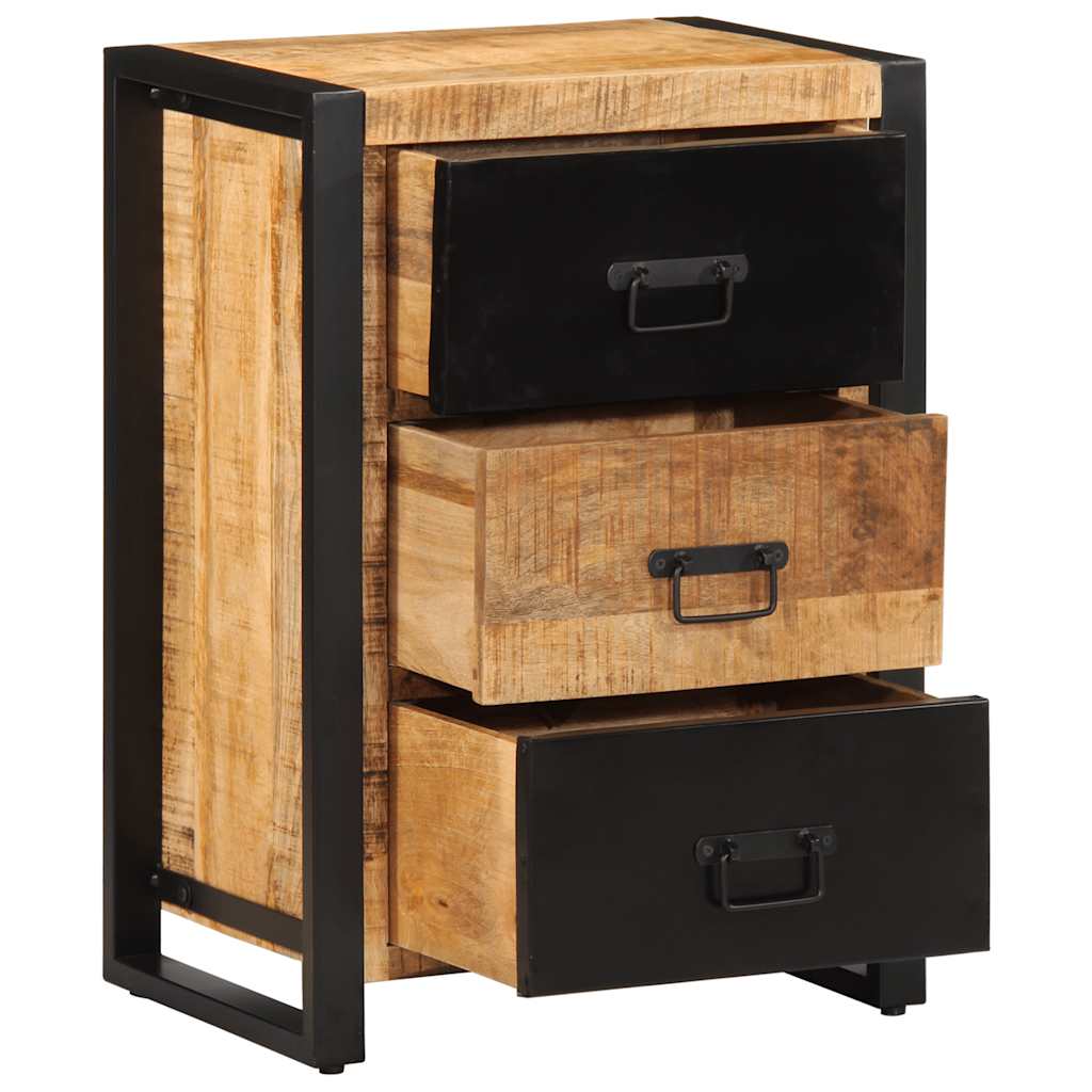 Kommode Tre 50x35x70 cm grovt heltre mangotre