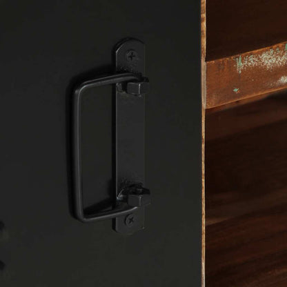 TV-Møbel Tre TV-benk gjenvunnet heltre 80x30x40 cm