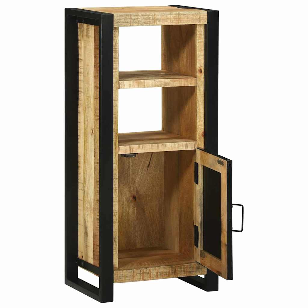 Baderomskap med hylle Brun 40 x 30 x 90 cm Massivt mangotre