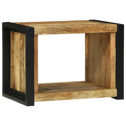 Vegghylle Tre Brun 55 x 35 x 40 cm Massivt mangotre