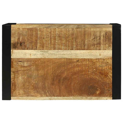 Vegghylle Tre Brun 55 x 35 x 40 cm Massivt mangotre