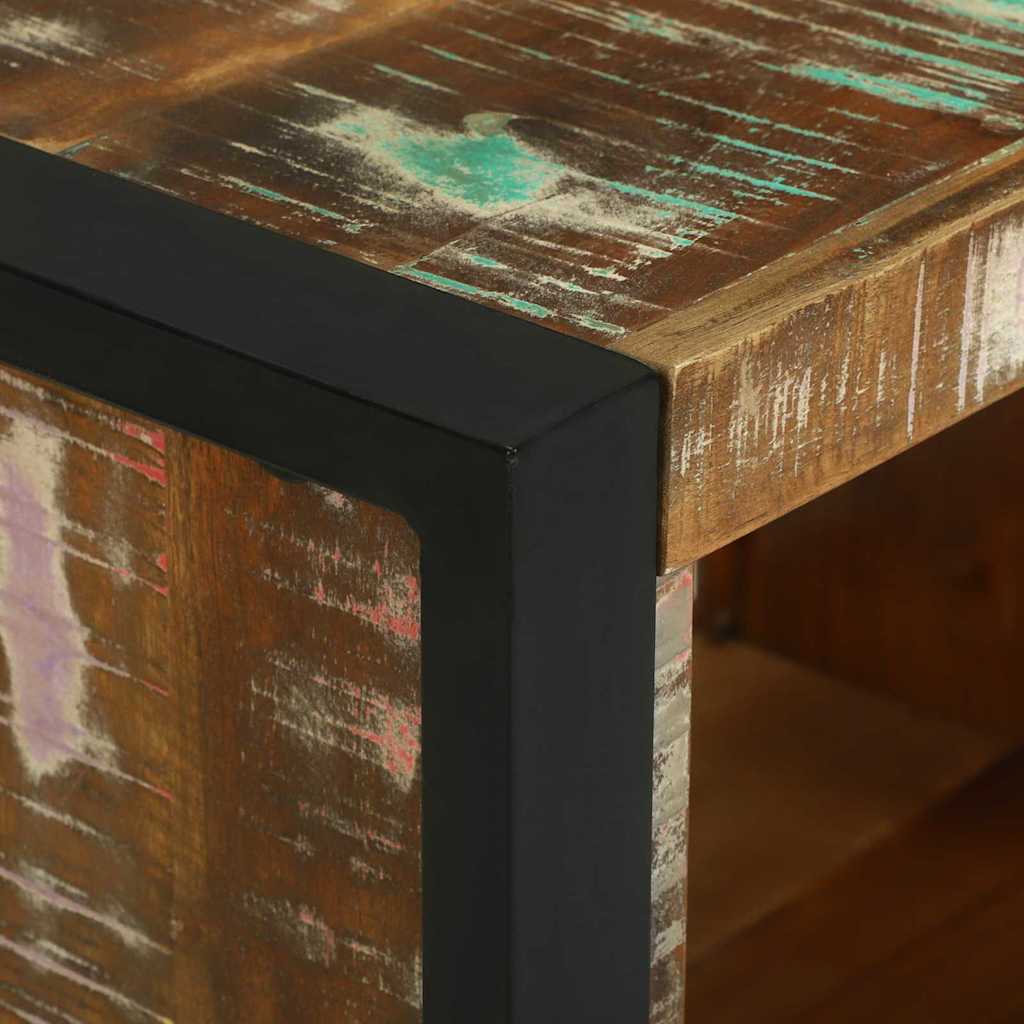 Vegghylle Tre Brun 55 x 35 x 40 cm Massivt gjenvunnet tre