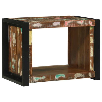Vegghylle Tre Brun 55 x 35 x 40 cm Massivt gjenvunnet tre