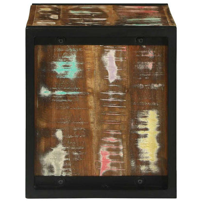 Vegghylle Tre Brun 55 x 35 x 40 cm Massivt gjenvunnet tre