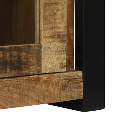 Baderomsskap Veggmontert Brun 40 x 30 x 60 cm Massivt mangotre