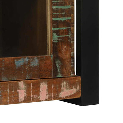 Baderomsskap Flerfarget 40 x 30 x 60 cm Massivt gjenvunnet tre