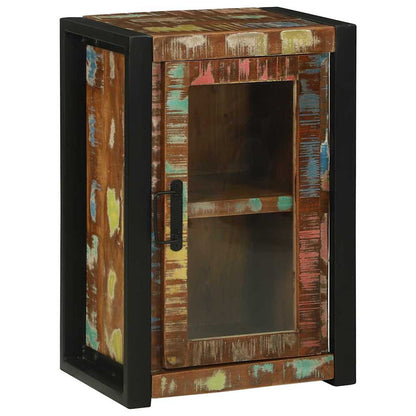 Baderomsskap Flerfarget 40 x 30 x 60 cm Massivt gjenvunnet tre