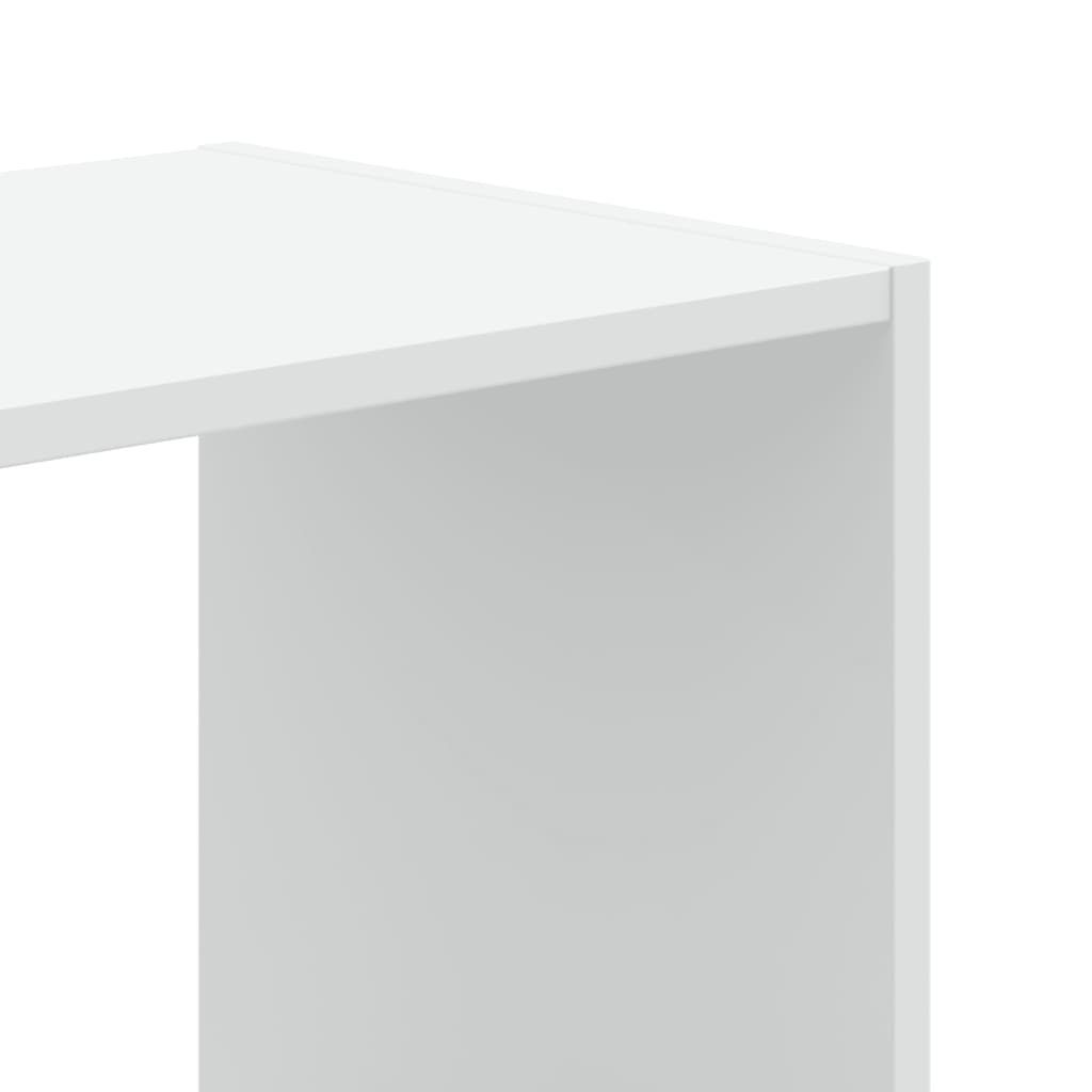 Bokhylle Hvit 102x32x108 cm