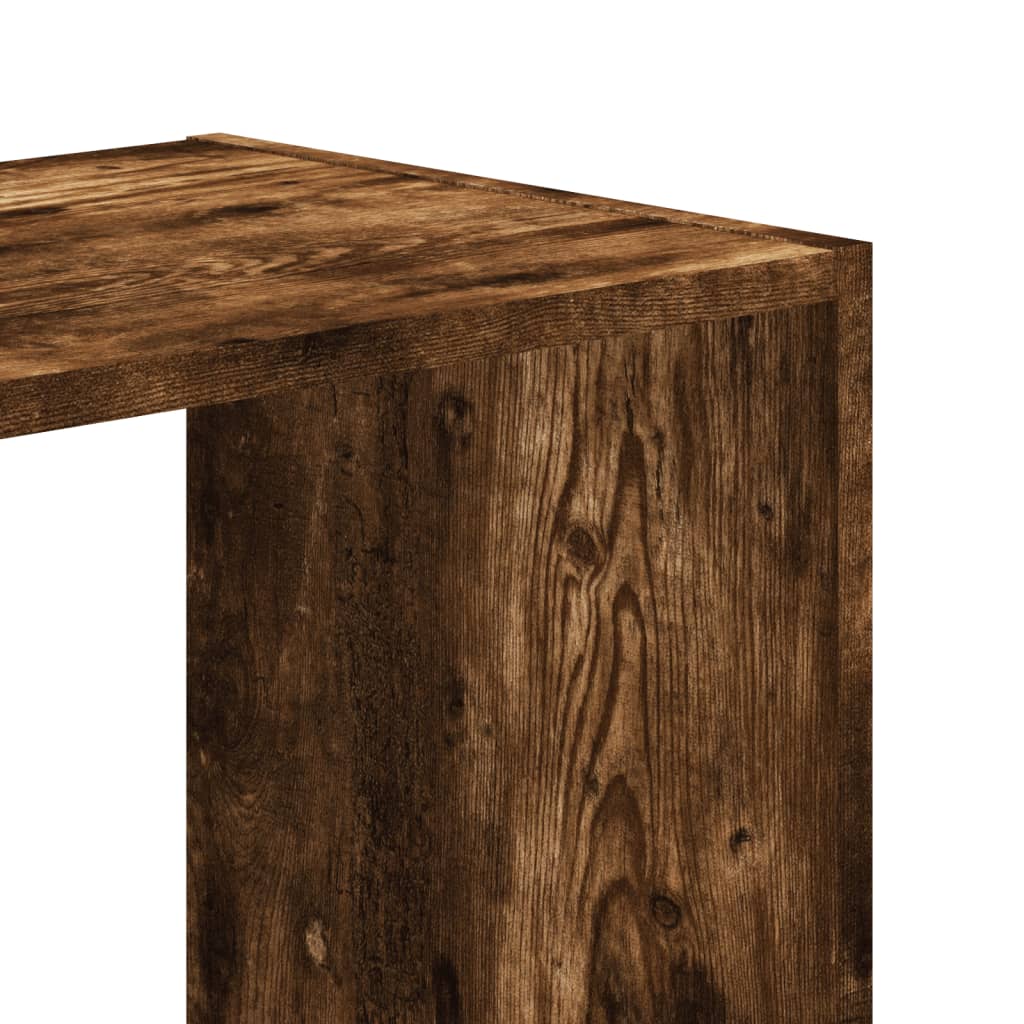 Bokhylle Røkt Eik 102x32x108 cm
