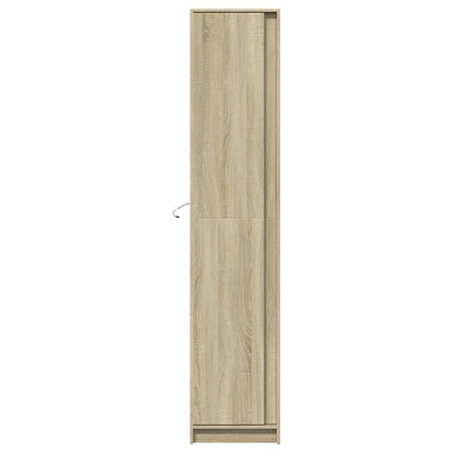Skap Sonoma Eik med LED 41,5x32,5x200 cm