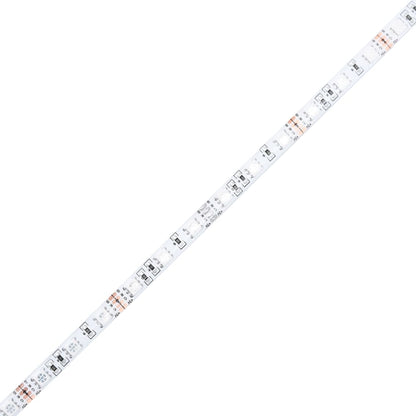 Skap Svart med LED Svart 69x32,5x200 cm