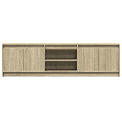 TV-Møbel Sonoma Eik TV-benk med LED 180x34x50 cm