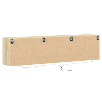 TV-Møbel Sonoma Eik TV-benk med LED 180x31x45 cm