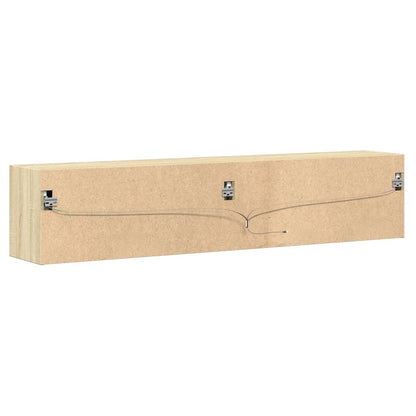 TV-Møbel Sonoma Eik TV-benk med LED 180x31x38 cm