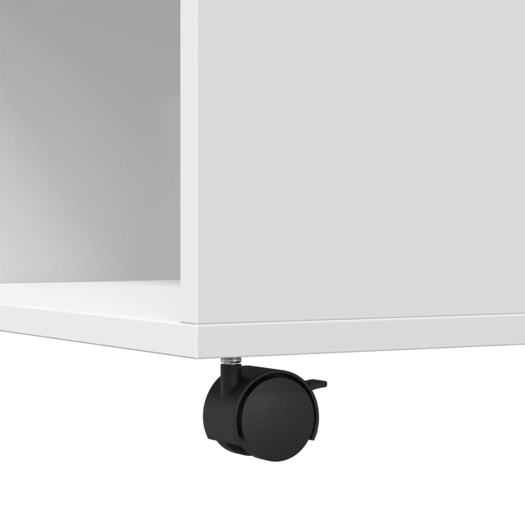Salongbord Sofabord Hvit 80x80x40 cm