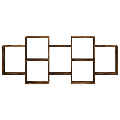 Vegghylle Røyk Eik 159x18x65 cm