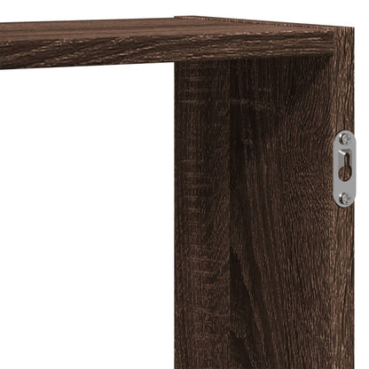 Vegghylle Brun Eik 159x18x65 cm