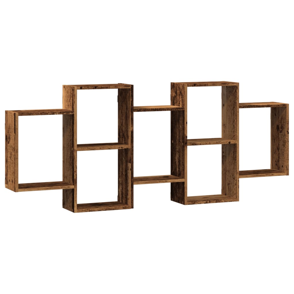 Vegghylle Gammelt Tre 159x18x65 cm