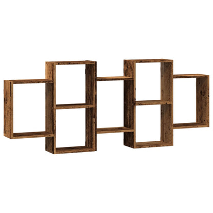 Vegghylle Gammelt Tre 159x18x65 cm