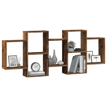 Vegghylle Gammelt Tre 159x18x65 cm