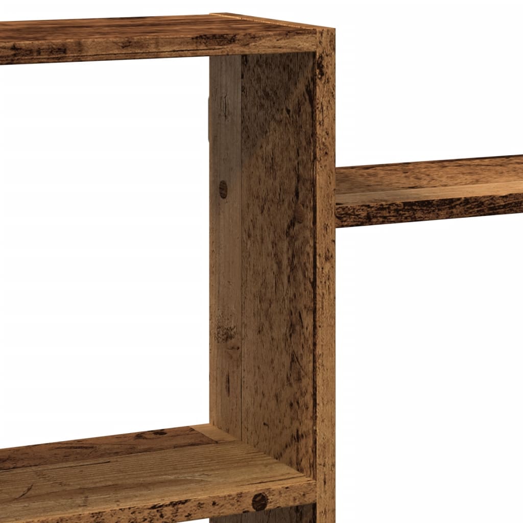 Vegghylle Gammelt Tre 159x18x65 cm