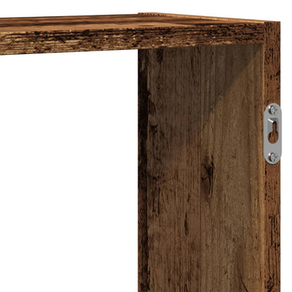 Vegghylle Gammelt Tre 159x18x65 cm