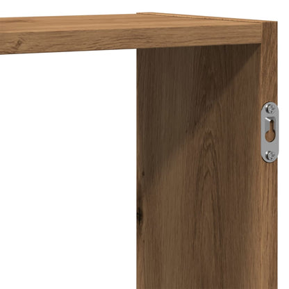Vegghylle Artisan Eik 159x18x65 cm