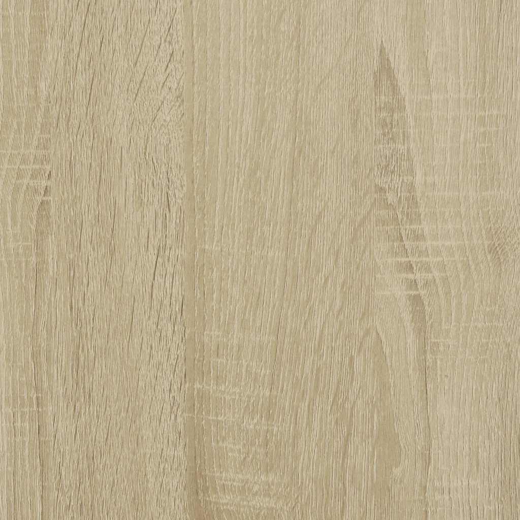 Vegghylle sonoma eik 159x18x66 cm konstruert tre