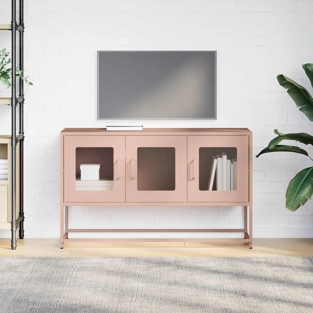 TV-Møbel DIV. Rosa TV-Skap 100,5x39x60,5 cm Kaldvalset stål
