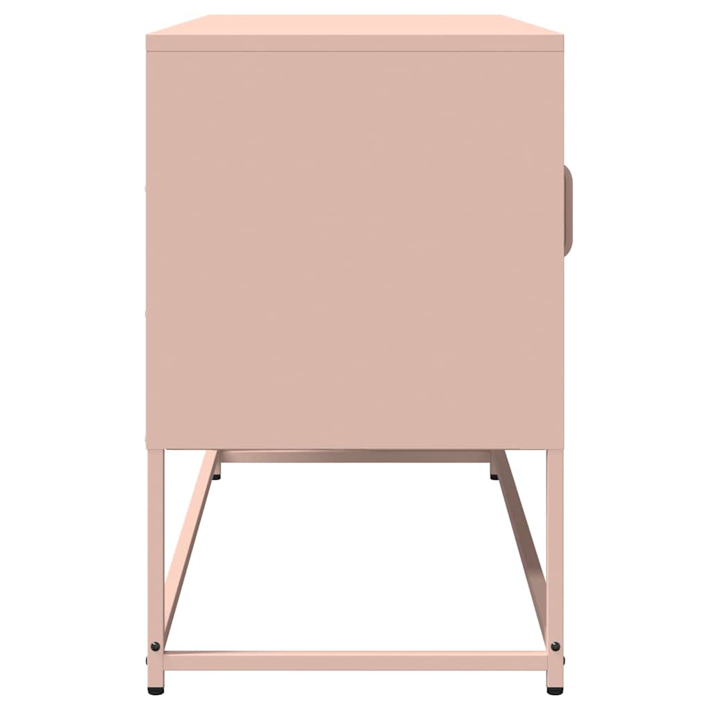 TV-Møbel DIV. Rosa TV-Skap 100,5x39x60,5 cm Kaldvalset stål