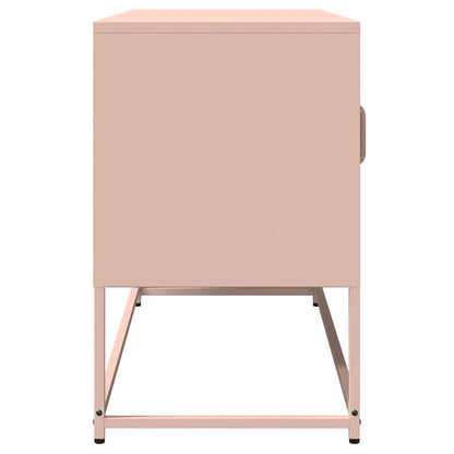 TV-Møbel DIV. Rosa TV-Skap 100,5x39x60,5 cm Kaldvalset stål