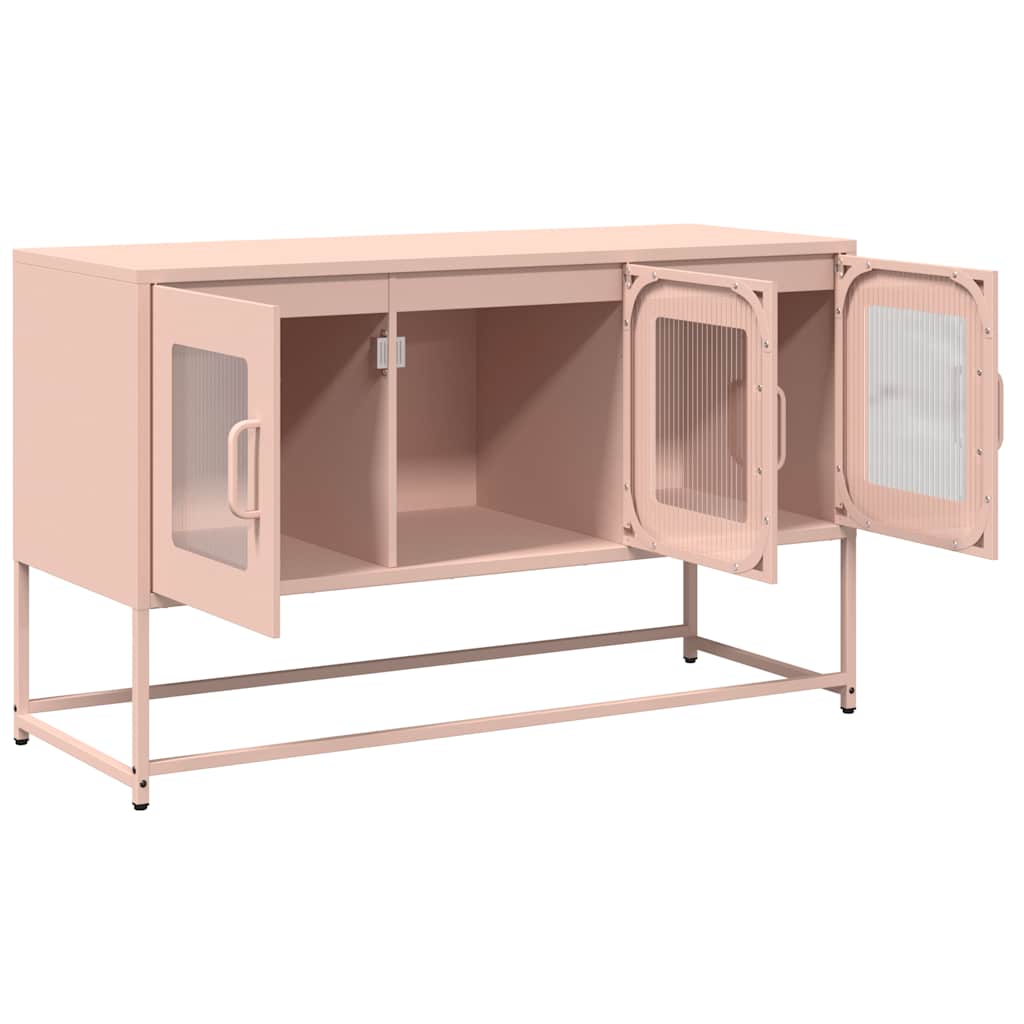 TV-Møbel DIV. Rosa TV-Skap 100,5x39x60,5 cm Kaldvalset stål