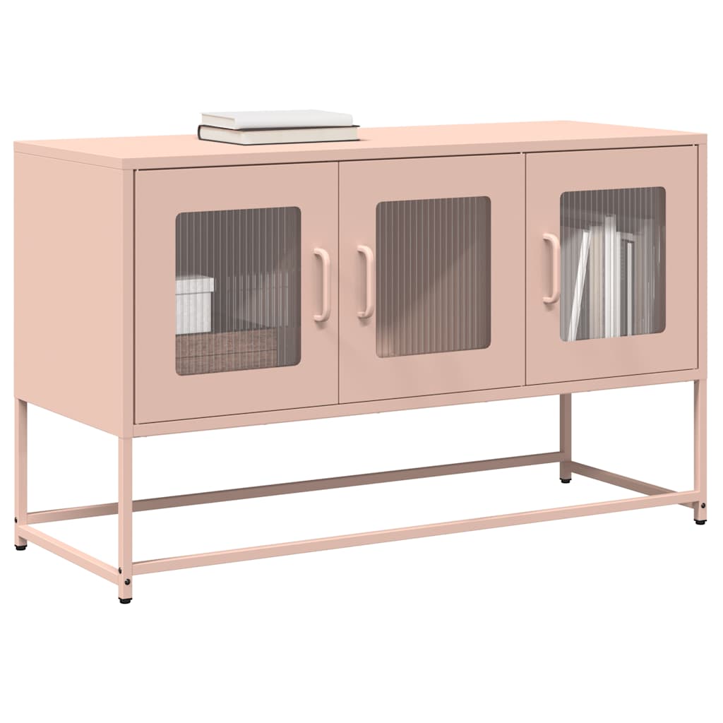 TV-Møbel DIV. Rosa TV-Skap 100,5x39x60,5 cm Kaldvalset stål