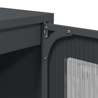 TV-Møbel DIV. Antrasitt TV-Skap 100,5x39x60,5 cm Kaldvalset stål