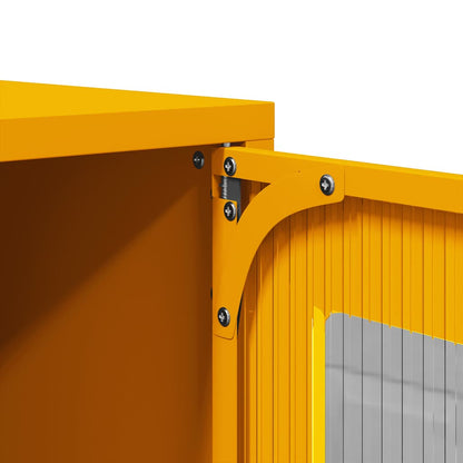 TV-Møbel DIV. Sennepgul TV-Skap 100,5x39x60,5 cm Kaldvalset stål