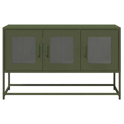 TV-Møbel DIV. Olivengrønn TV-Skap 100,5x39x60,5 cm Kaldvalset stål