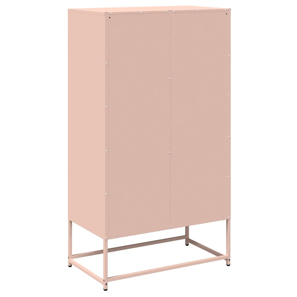 Skap DIV. rosa 68x39x123 cm stål