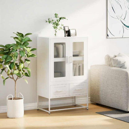 Skap DIV. Hvit 68x39x111,5 cm stål