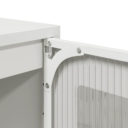 Skap DIV. Hvit 68x39x111,5 cm stål